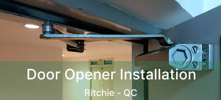  Door Opener Installation Ritchie - QC
