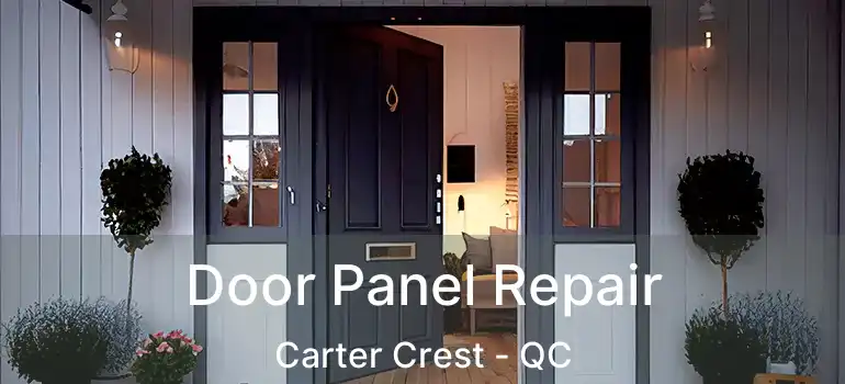  Door Panel Repair Carter Crest - QC