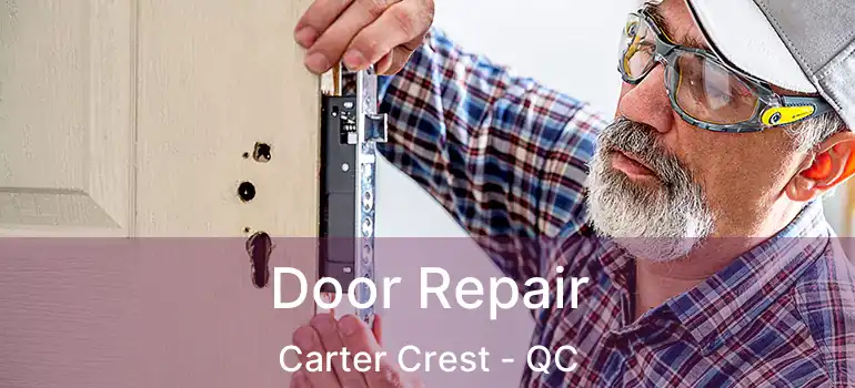  Door Repair Carter Crest - QC