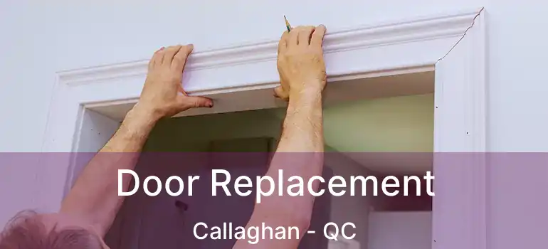  Door Replacement Callaghan - QC