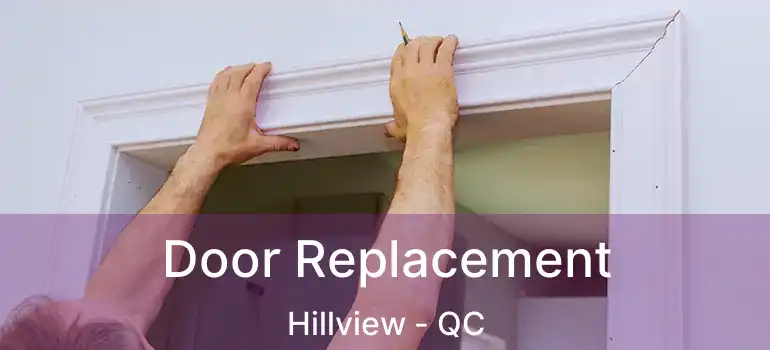  Door Replacement Hillview - QC