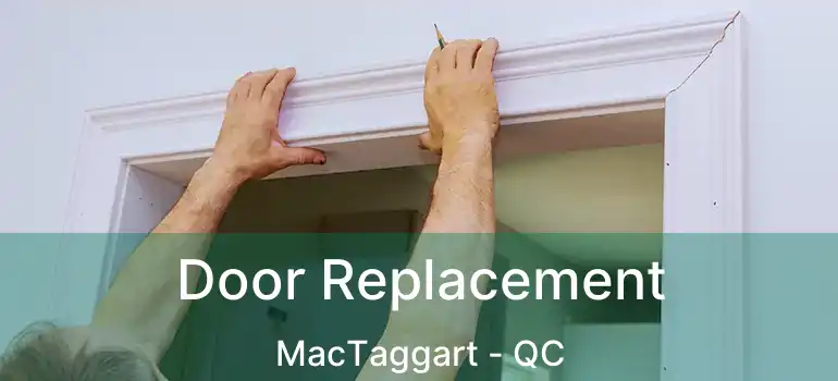  Door Replacement MacTaggart - QC