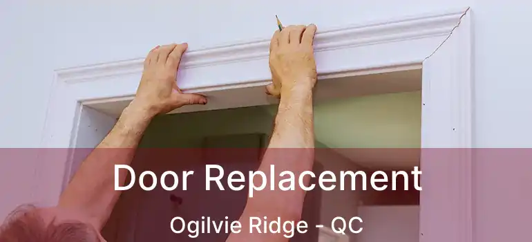  Door Replacement Ogilvie Ridge - QC