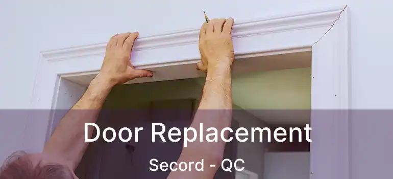  Door Replacement Secord - QC
