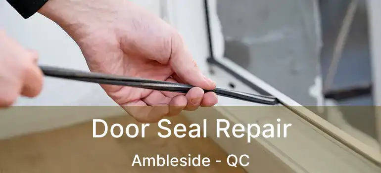  Door Seal Repair Ambleside - QC