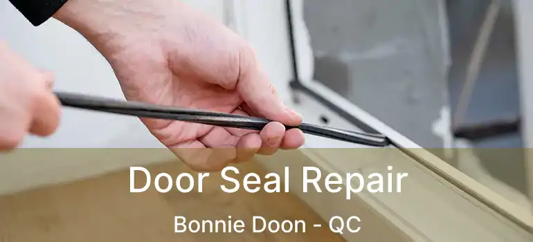  Door Seal Repair Bonnie Doon - QC