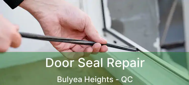  Door Seal Repair Bulyea Heights - QC