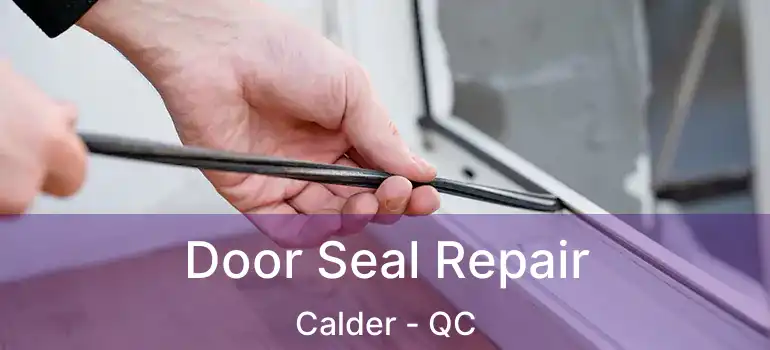  Door Seal Repair Calder - QC