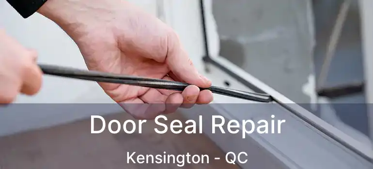  Door Seal Repair Kensington - QC
