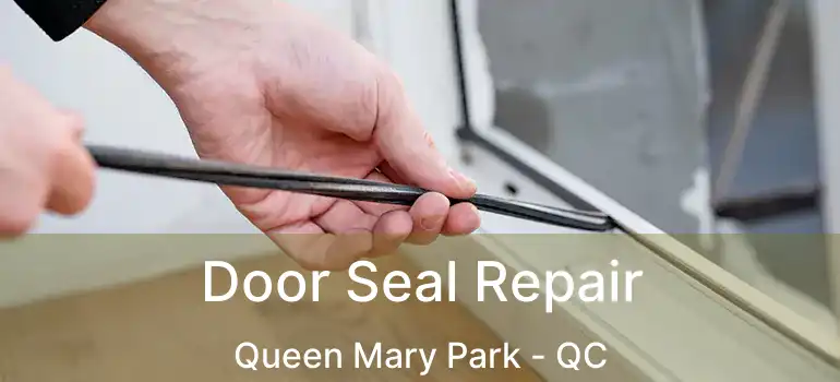  Door Seal Repair Queen Mary Park - QC