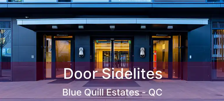  Door Sidelites Blue Quill Estates - QC
