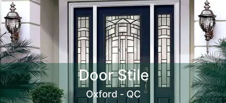  Door Stile Oxford - QC