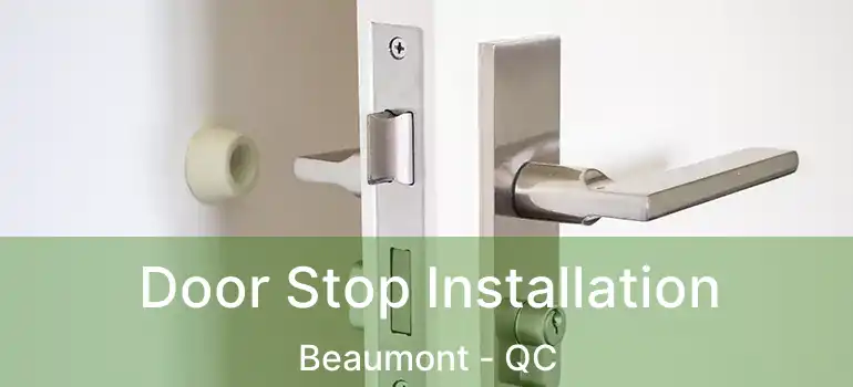  Door Stop Installation Beaumont - QC
