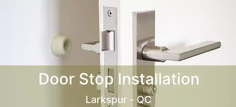  Door Stop Installation Larkspur - QC