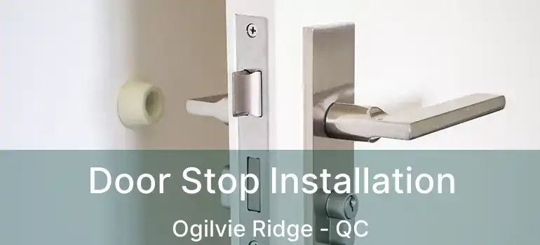  Door Stop Installation Ogilvie Ridge - QC