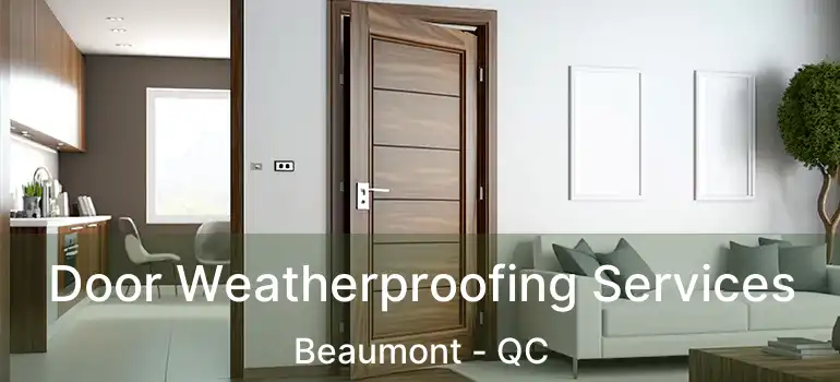  Door Weatherproofing Services Beaumont - QC