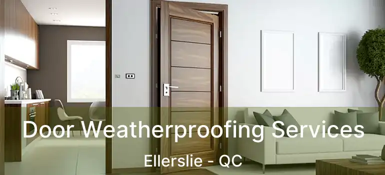  Door Weatherproofing Services Ellerslie - QC