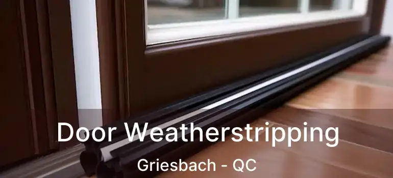  Door Weatherstripping Griesbach - QC