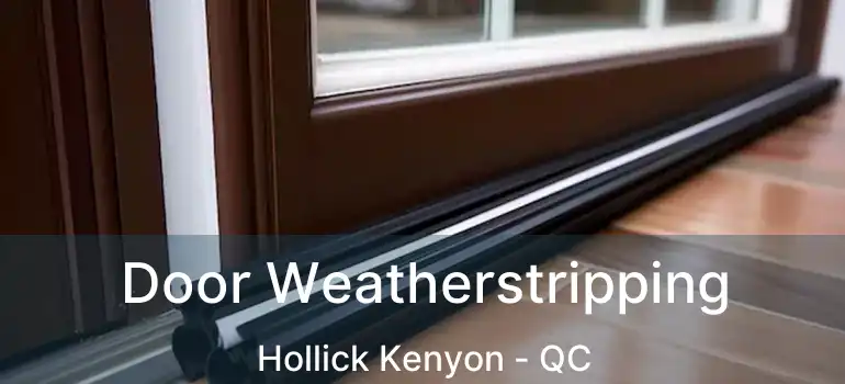  Door Weatherstripping Hollick Kenyon - QC