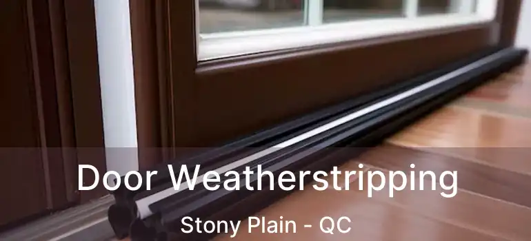  Door Weatherstripping Stony Plain - QC