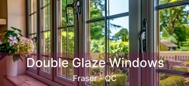  Double Glaze Windows Fraser - QC