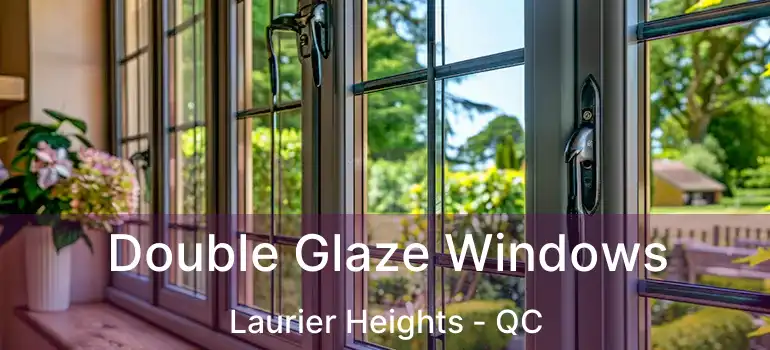  Double Glaze Windows Laurier Heights - QC