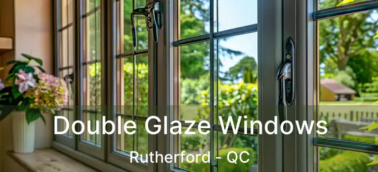 Double Glaze Windows Rutherford - QC