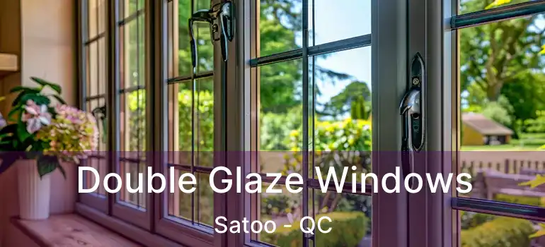  Double Glaze Windows Satoo - QC