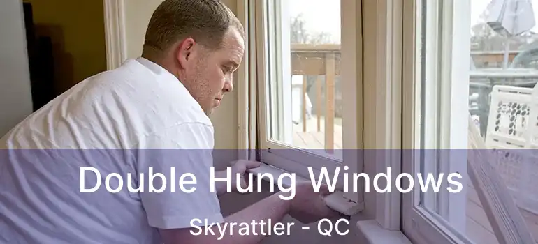  Double Hung Windows Skyrattler - QC