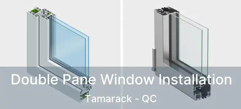  Double Pane Window Installation Tamarack - QC