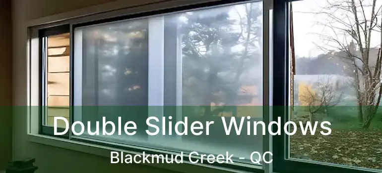 Double Slider Windows Blackmud Creek - QC