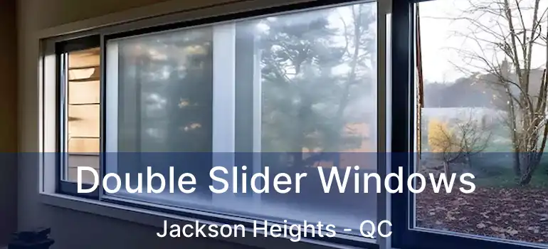  Double Slider Windows Jackson Heights - QC