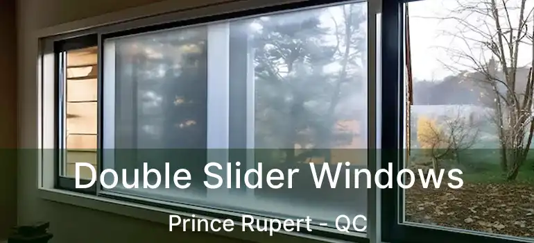  Double Slider Windows Prince Rupert - QC