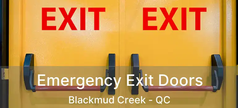  Emergency Exit Doors Blackmud Creek - QC