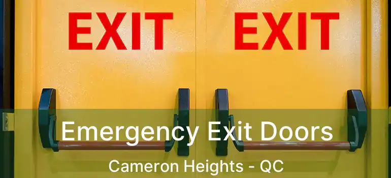  Emergency Exit Doors Cameron Heights - QC