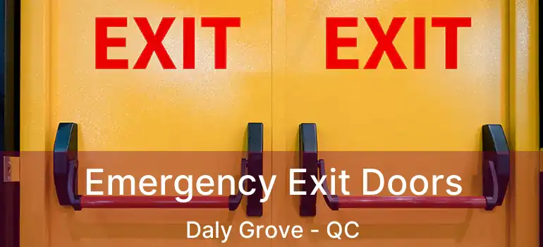  Emergency Exit Doors Daly Grove - QC