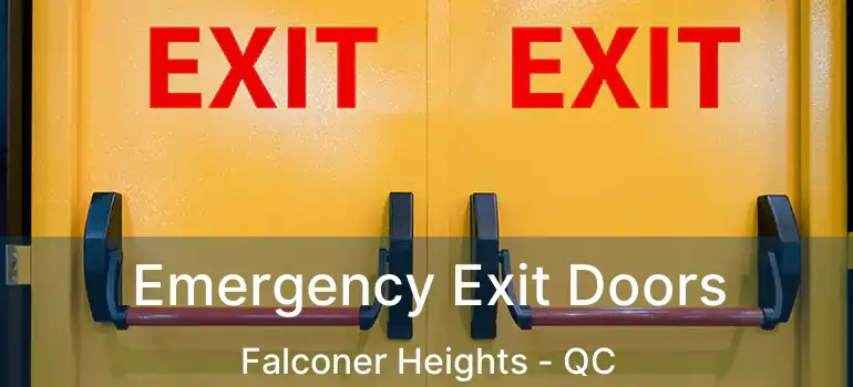  Emergency Exit Doors Falconer Heights - QC