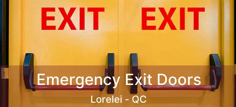  Emergency Exit Doors Lorelei - QC