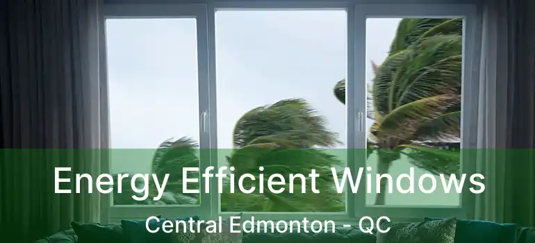  Energy Efficient Windows Central Edmonton - QC