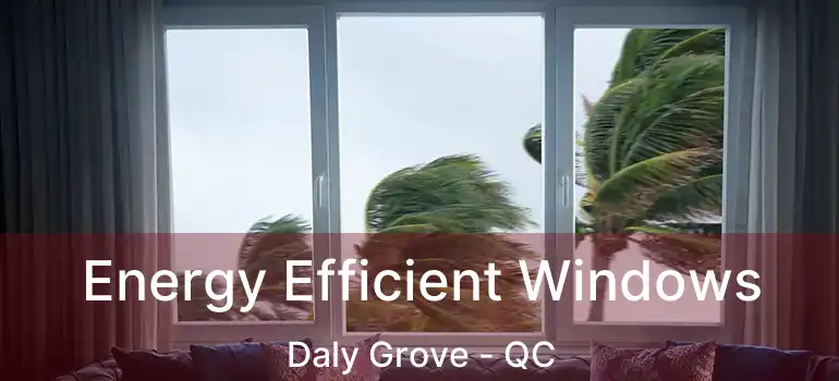  Energy Efficient Windows Daly Grove - QC