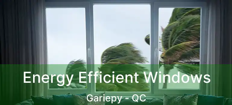  Energy Efficient Windows Gariepy - QC