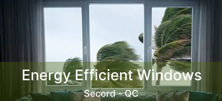  Energy Efficient Windows Secord - QC