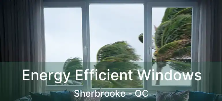  Energy Efficient Windows Sherbrooke - QC