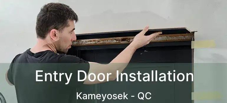  Entry Door Installation Kameyosek - QC