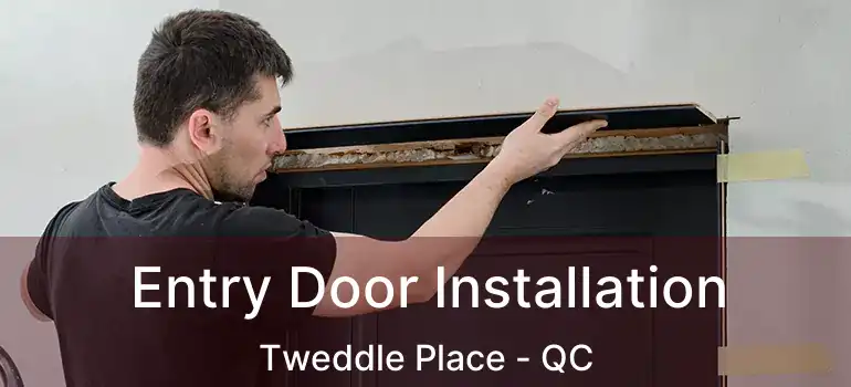  Entry Door Installation Tweddle Place - QC
