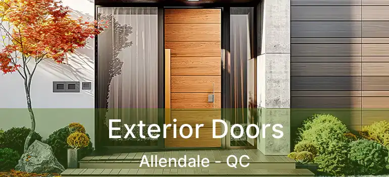  Exterior Doors Allendale - QC