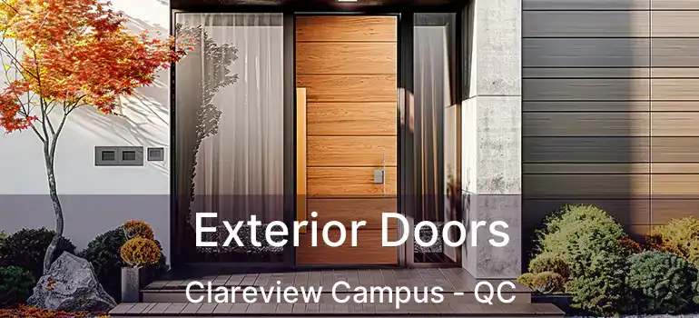  Exterior Doors Clareview Campus - QC