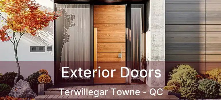  Exterior Doors Terwillegar Towne - QC