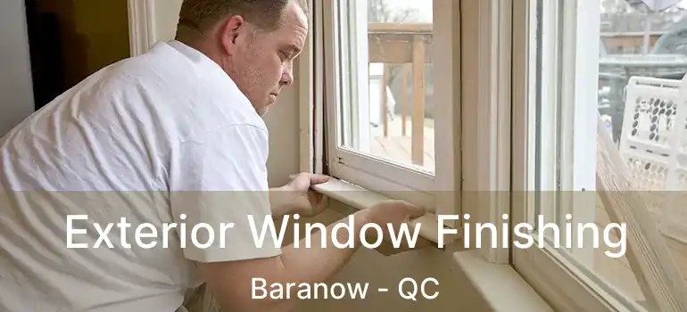  Exterior Window Finishing Baranow - QC