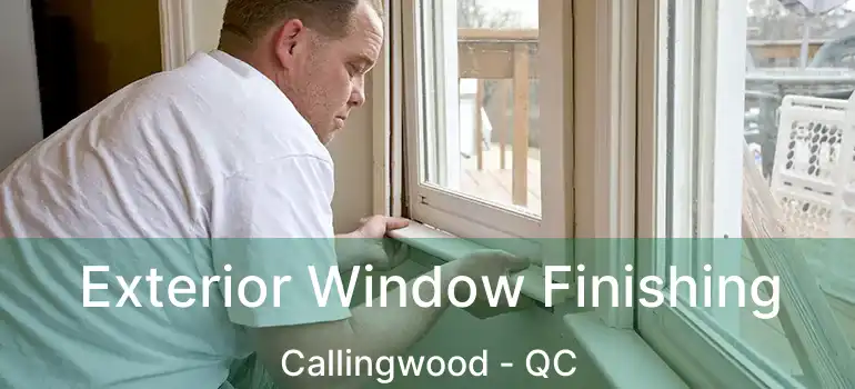  Exterior Window Finishing Callingwood - QC